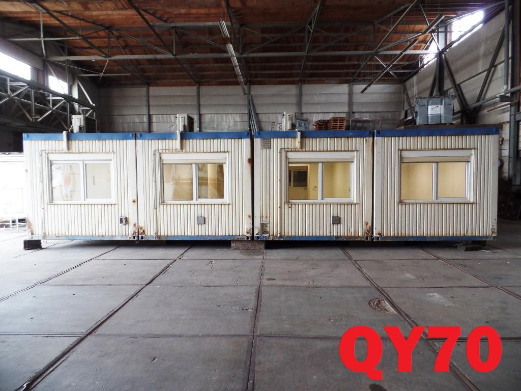 Grote kantoorunit bestaande uit 8 containers met keuken en sanitair 144 m2