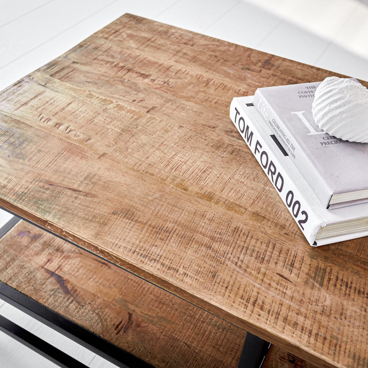 Salontafel industrieel 60x60 cm