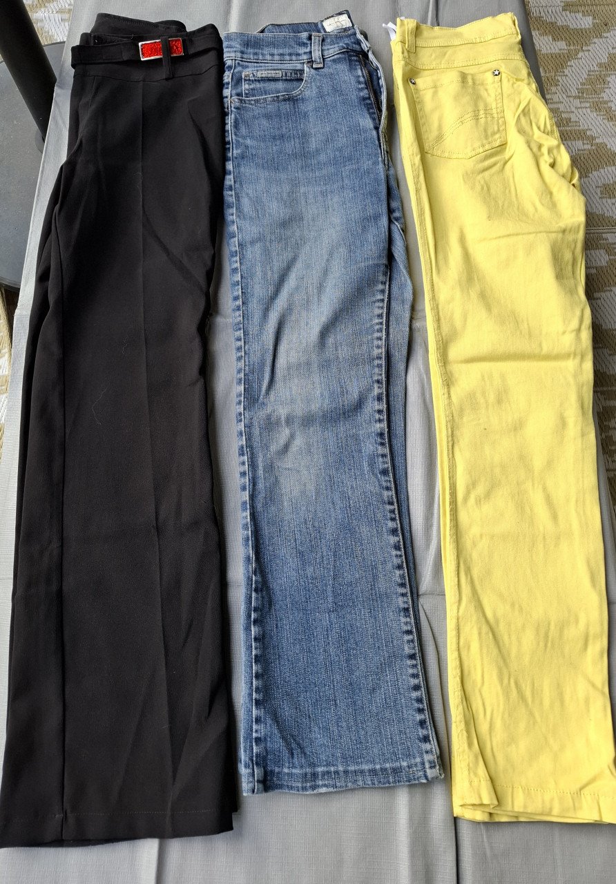 10 meisjes broeken 164/170 kkedingpakket