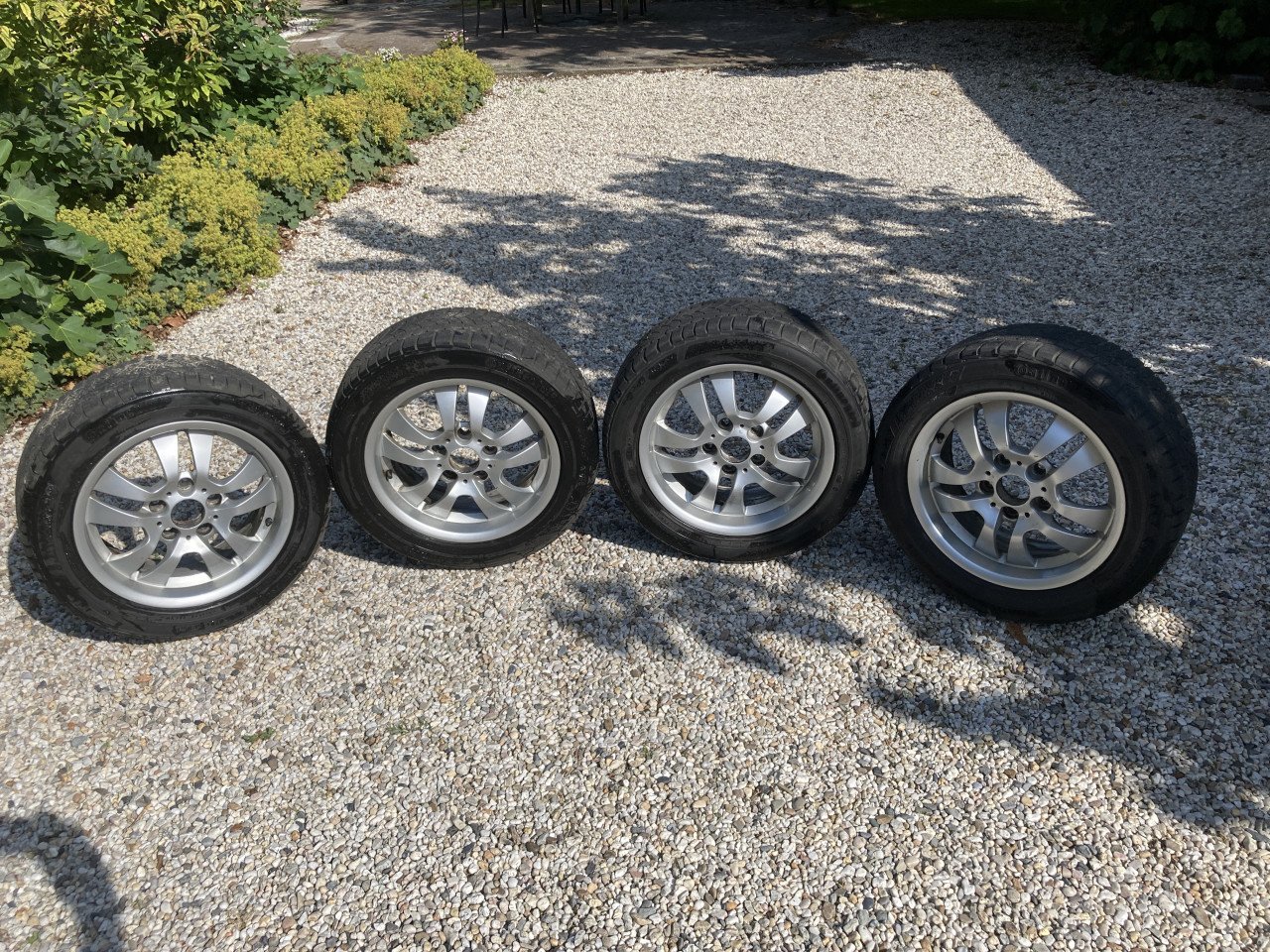 Originele BMW wielen style 154 voor E36, E46, E90 e.a.