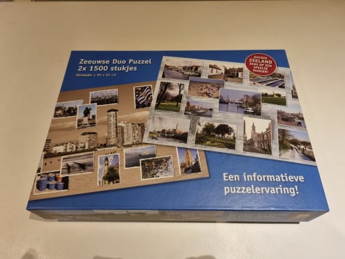 2 Puzzels van Zeeland / 2x 1500 stukjes (duo puzzel)
