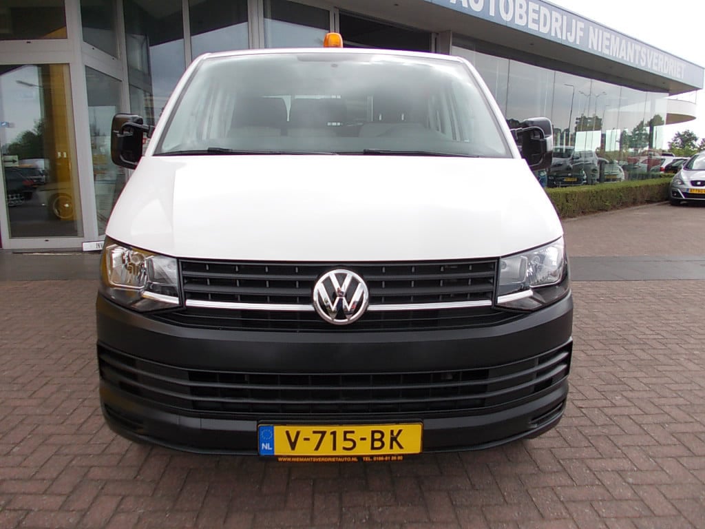 Volkswagen Transporter 2.0 tdi l2h1 dc pick-up, kipper, open laadbak