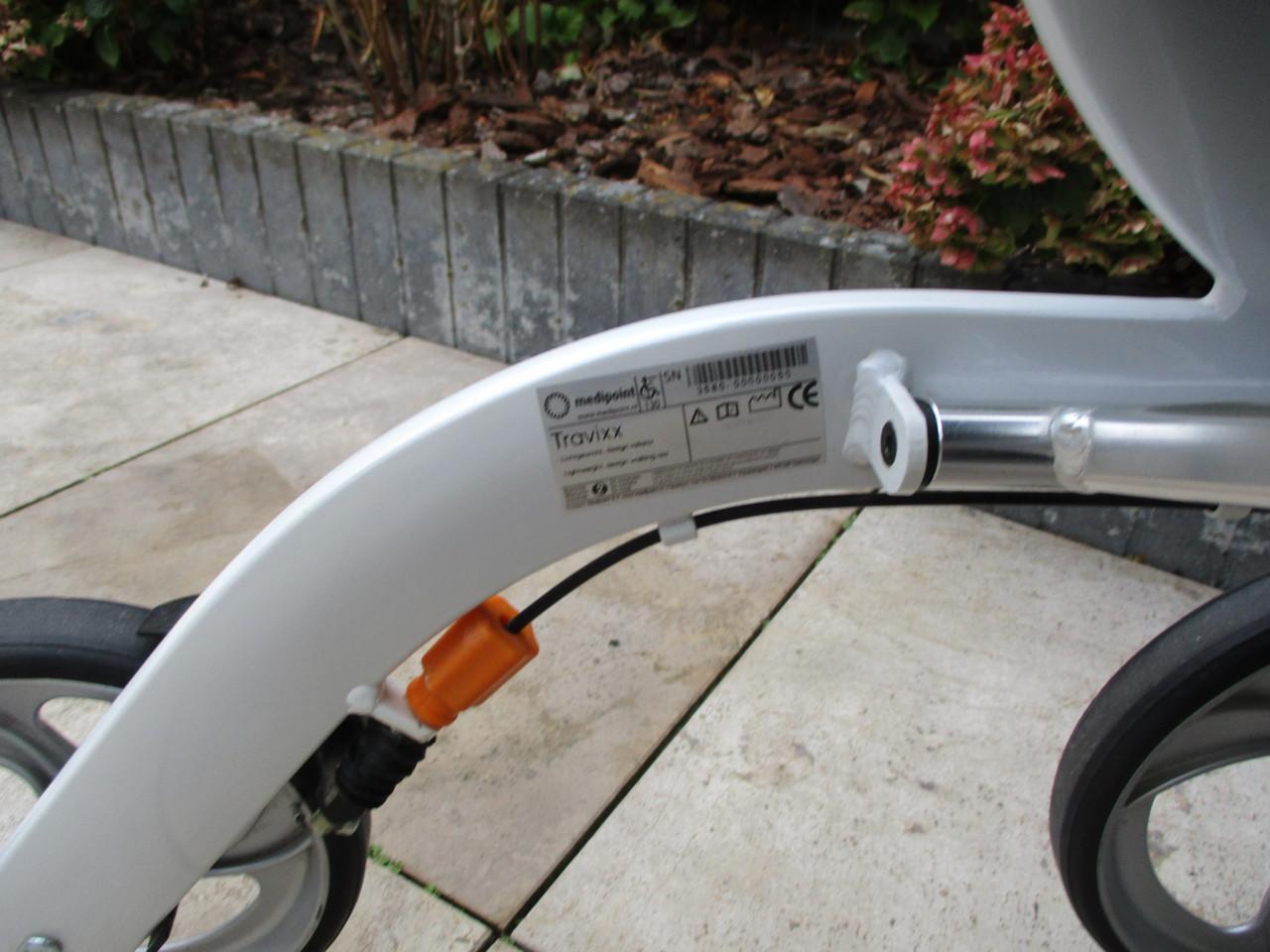 Zgan Travixx opvouwbare lichtgewicht rollator