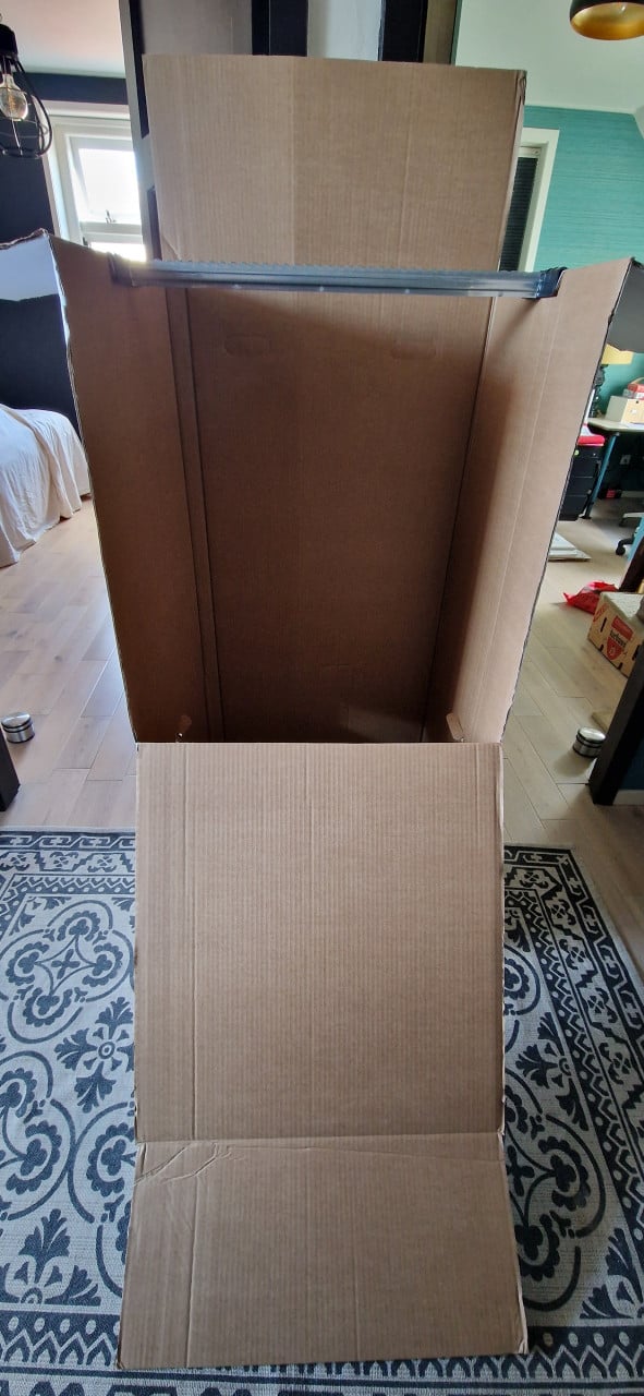 Garderobebox 1x gebruikt