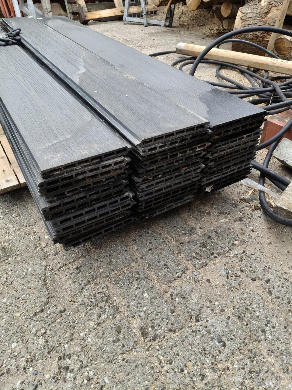 Schutting composiet nieuw antraciet