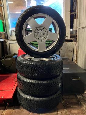 Winterbanden met velg