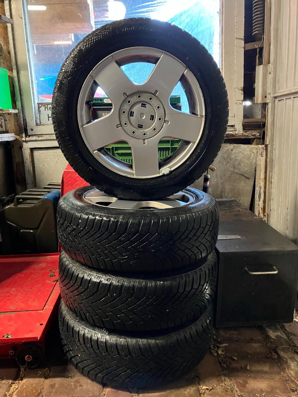 Winterbanden met velg