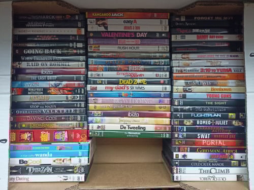 DVD's 68 stuks