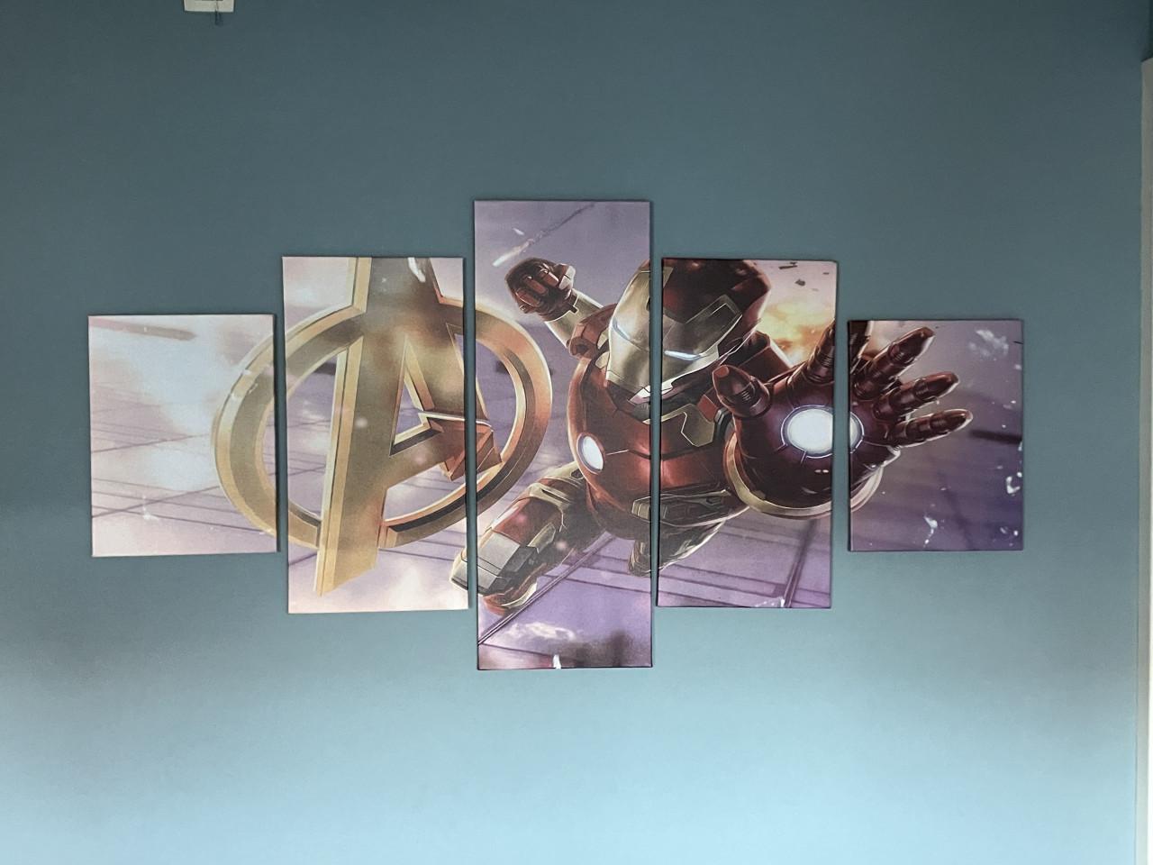 Canvas doek Iron man