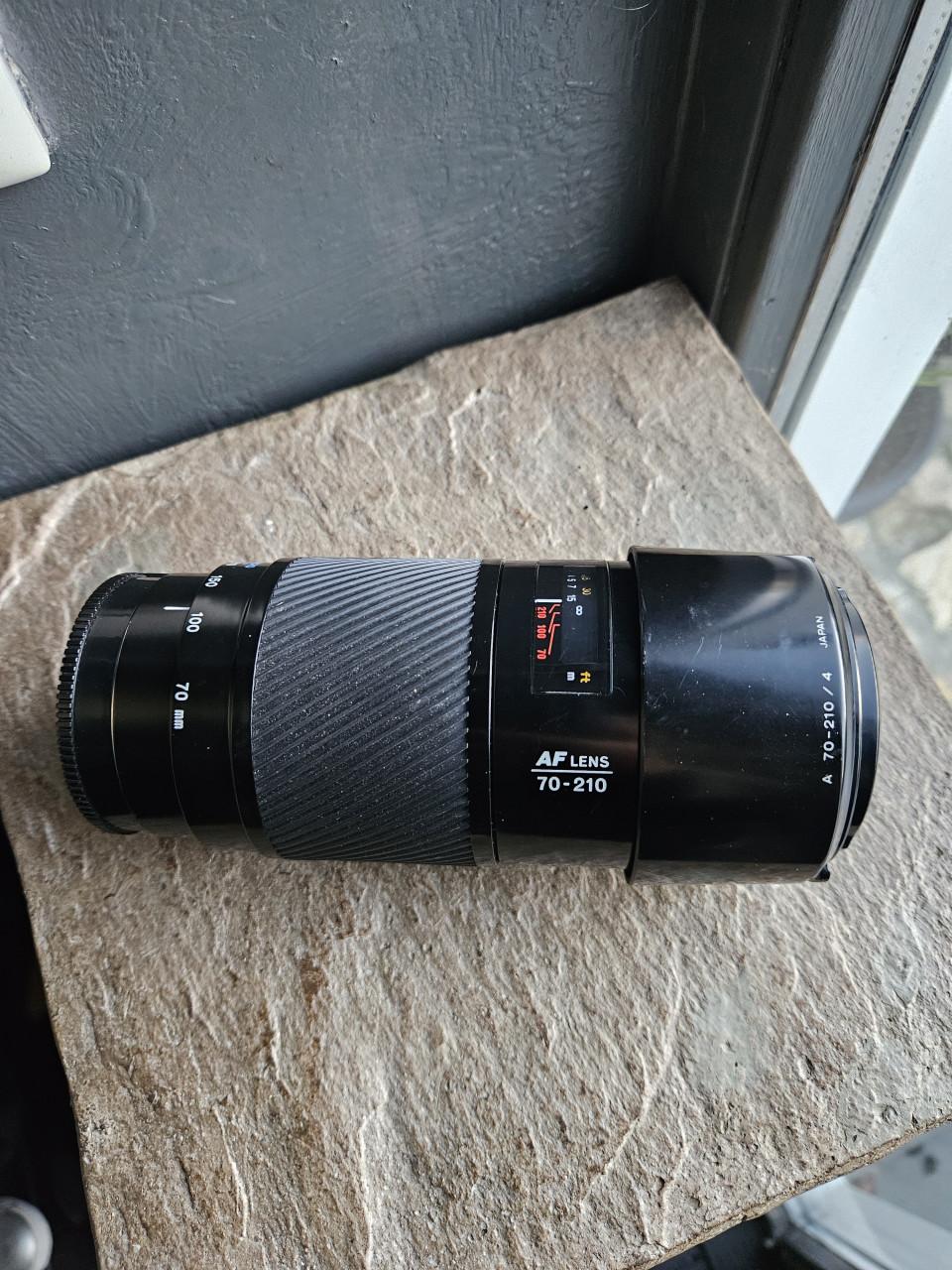 Zgan Minolta AF Zoom 70-210mm f/4 (Beercan) lens