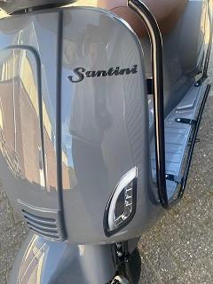 Direct leverbaar nieuwe Santini Capri Vespa scooters actie  1729 klaar