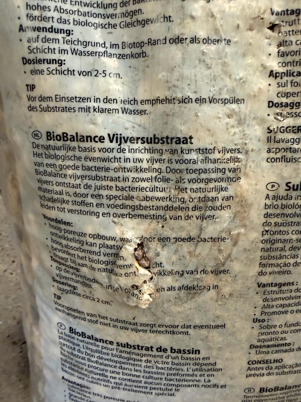 5 zakken vijversubstraat ubbink