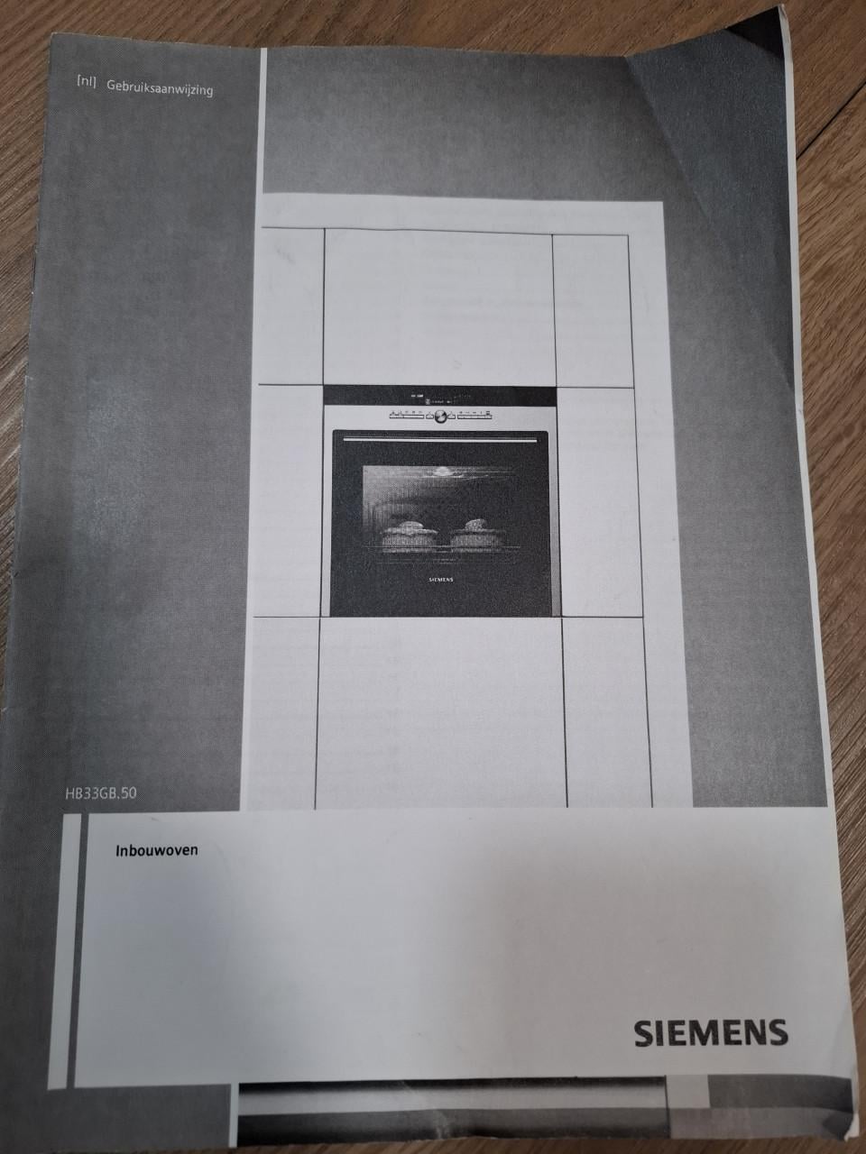 Siemens hete lucht inbouw OVEN type HB33GB550 /57
