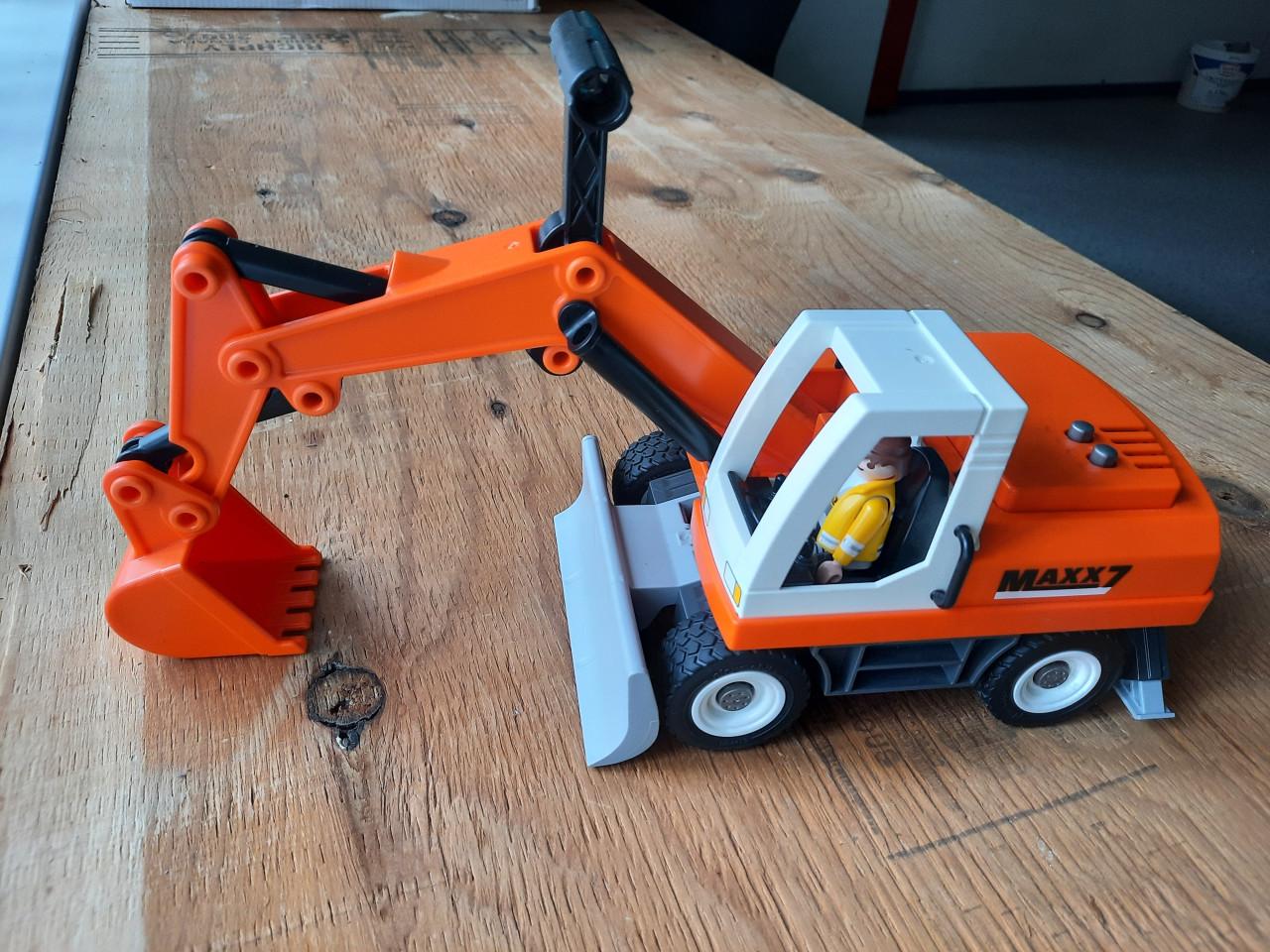 Playmobil 6860 Maxx7 graafmachine kraan