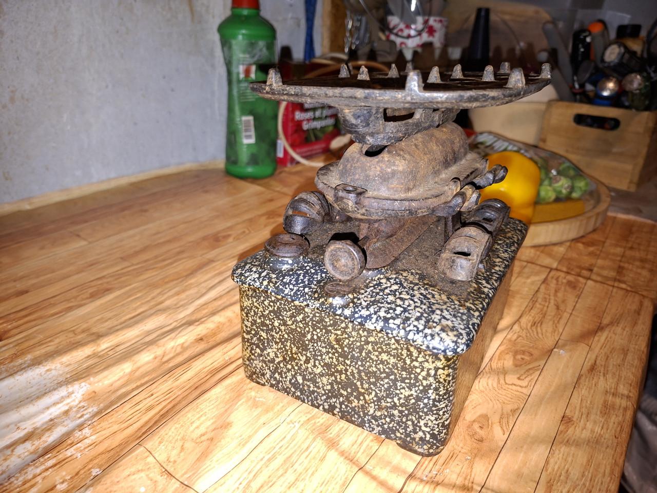 Antiek engels parrafine kacheltje