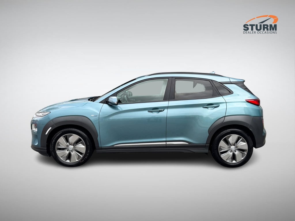 Hyundai Kona ev premium 64 kwh soh 95%, incl. accucertificaat!