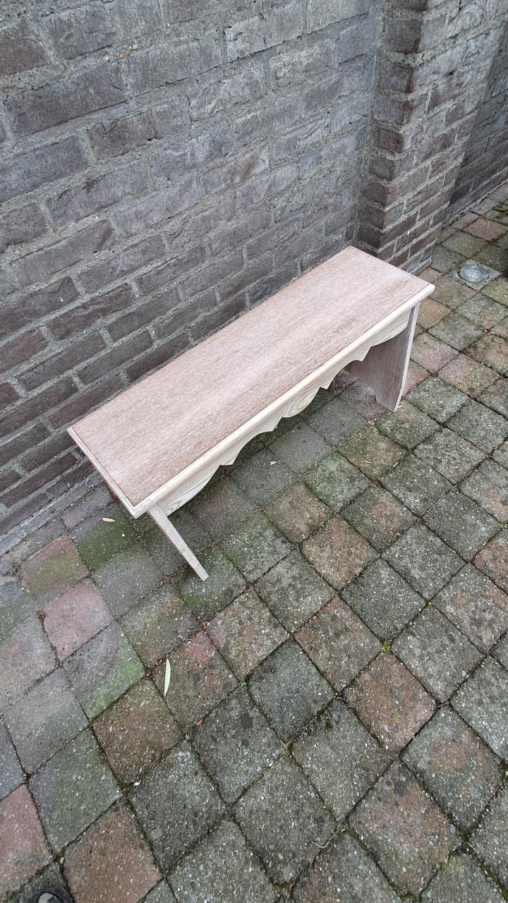 Houten bankje