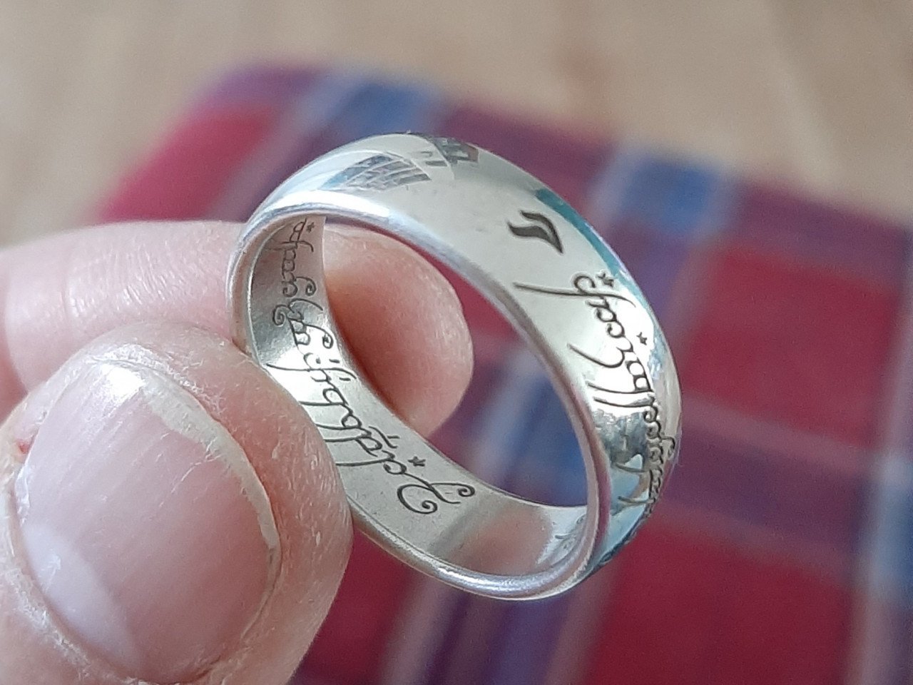 LOTR Zilveren Ring