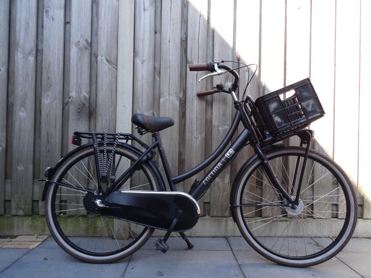 🖤 Cortina U4 Transport Meisjesfiets – 26 inch – Zwart 🖤