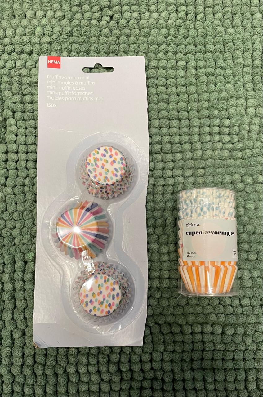 Cupcake apparaat, inclusief vormpjes