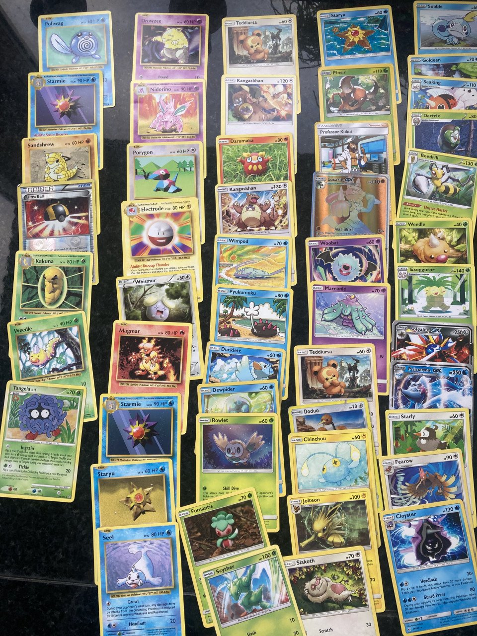 116 Pokemon kaarten