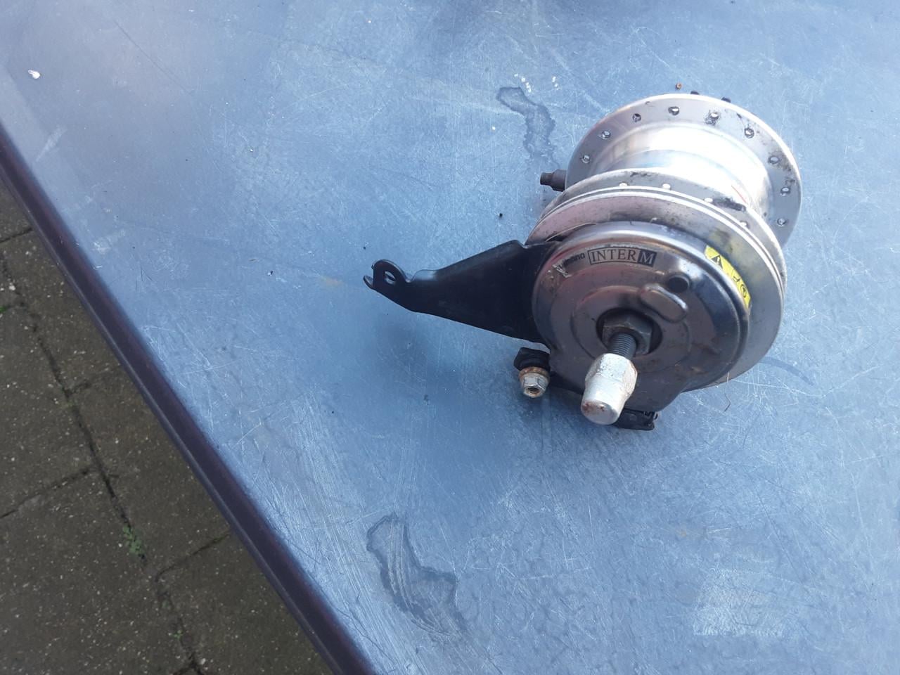 Shimano Nexus 7 speed naaf ( 36 gaats )