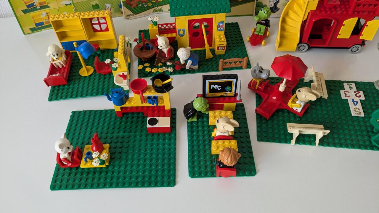 6X FABULAND LEGO in 1 koop