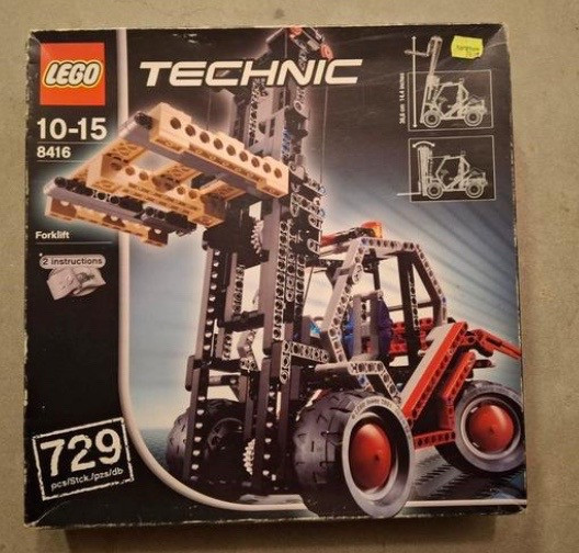 Lego Technic Heftruck 8416 in originele doos