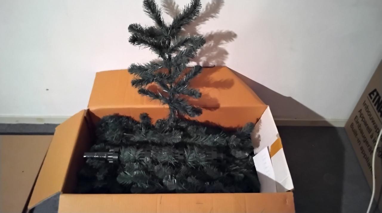 Kerstballen+kunstboom