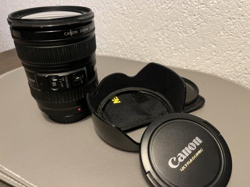Canon EF 24-105mm f/4L IS USM + CPL (77mm)