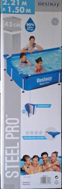 Bestway zwembad 2,21 x 1,50 mtr. Zgan