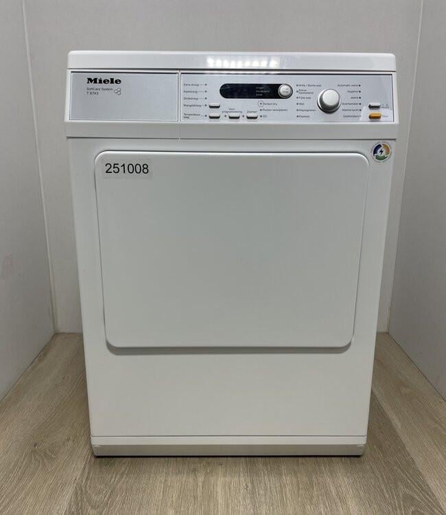 Miele Afvoer Droger T8743 7 kg schoon en netjes
