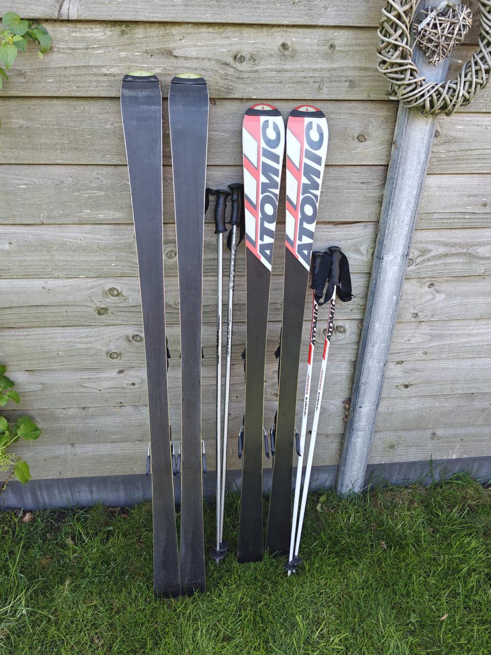 Atomic 170 cm Supercross Heren Ski's (+gratis dames latten)