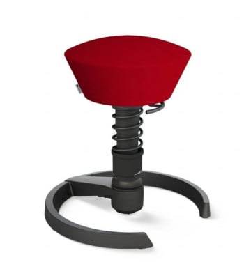 Swopper High, extra hoge ergonimische kruk met antraciet onderstel NIEUW 🎁