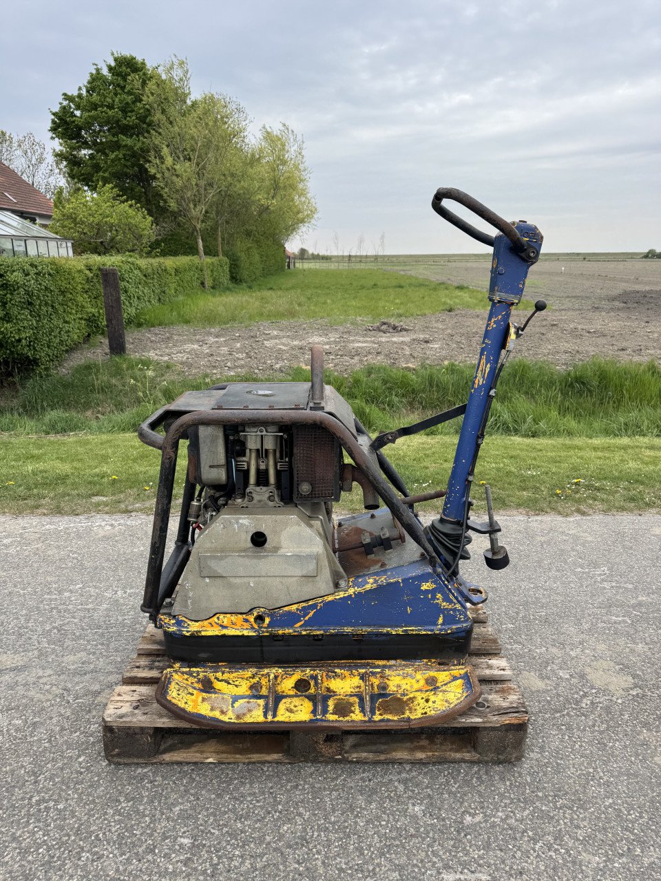 Wacker trilplaat diesel