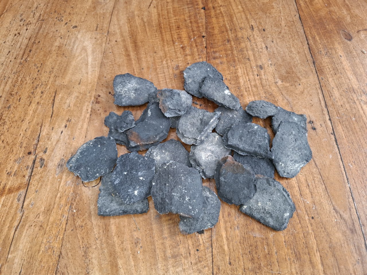 Set keramische houtblokken