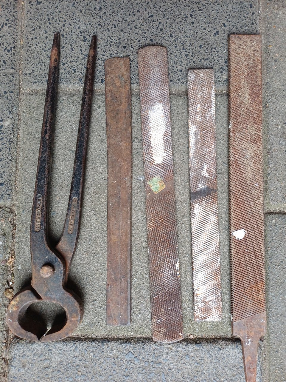Hoefsmid gereedschap