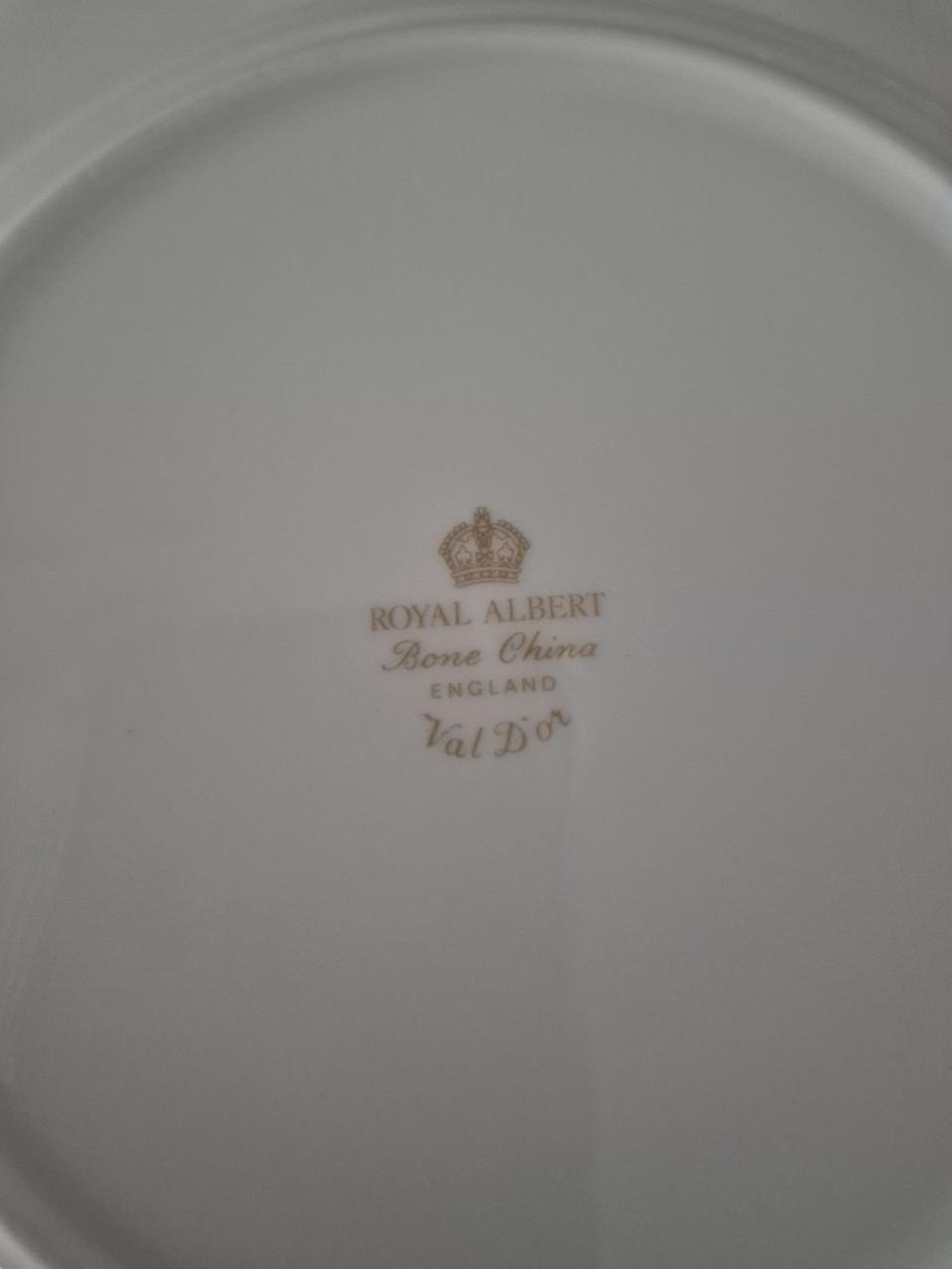 Gebaksbordjes, Royal Albert