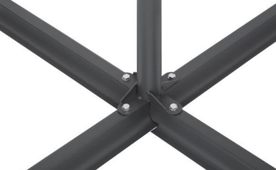 Nieuwe zweefparasol / Diameter 3 meter / Zeer fraai systeem !!