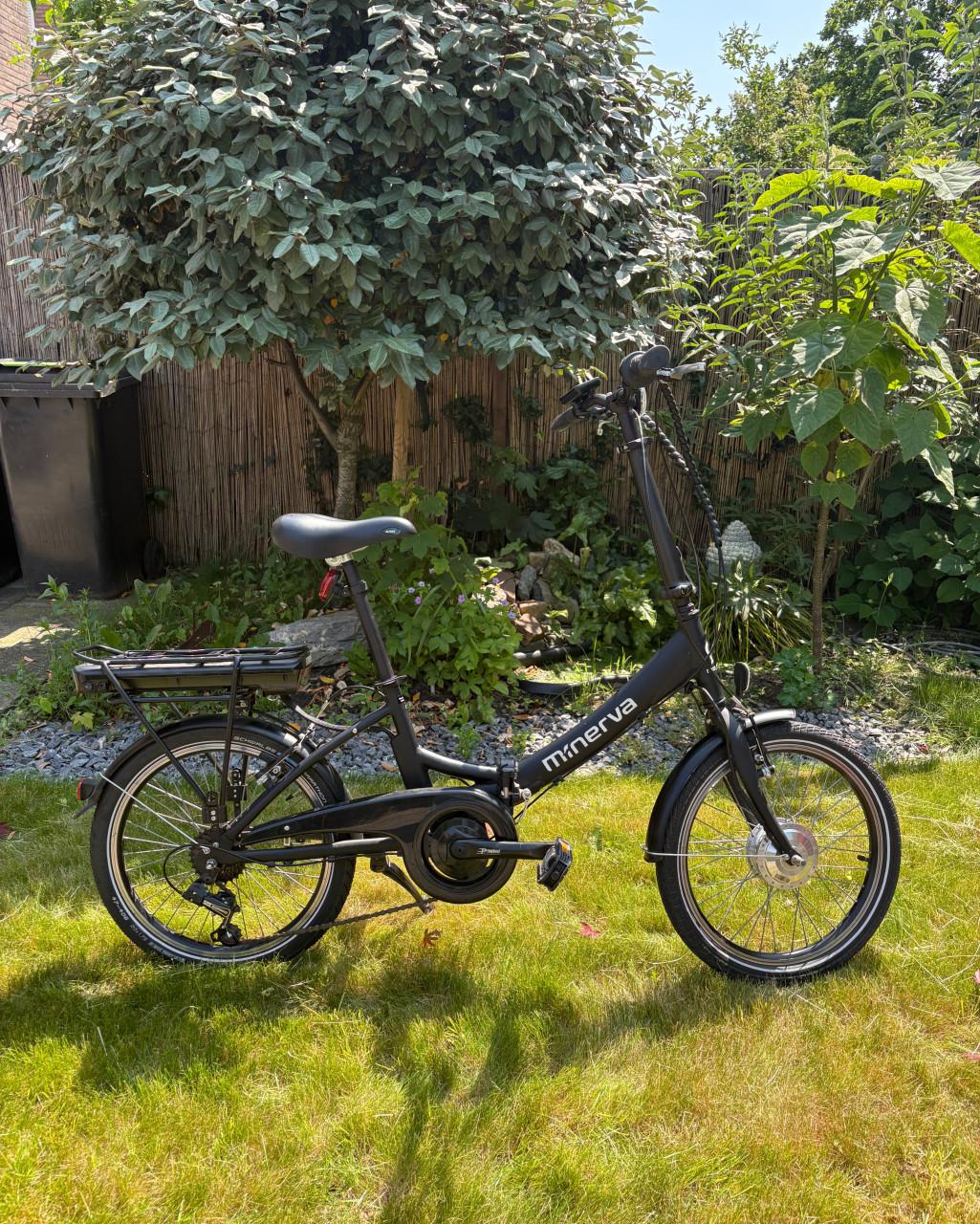 Nette Minerva elektrische vouwfiets
