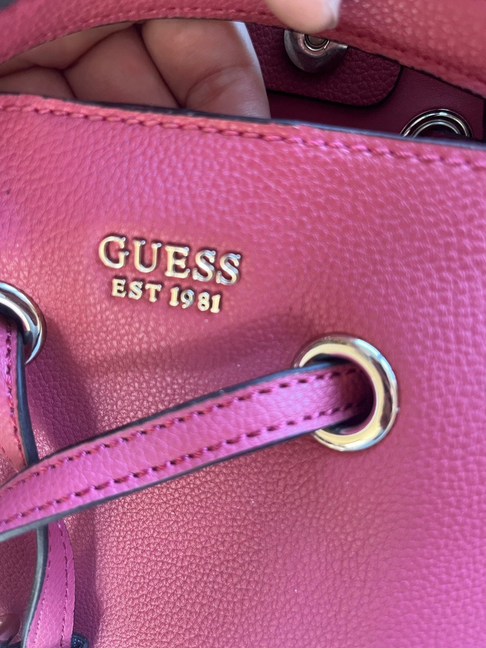 Guess tas zalm rose nieuw