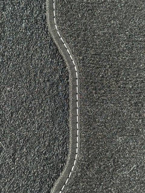 DUSTER II vloermattenset, orig. DACIA, zwart