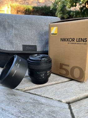 Nikon Nikkor 50mm f/1.8 lens