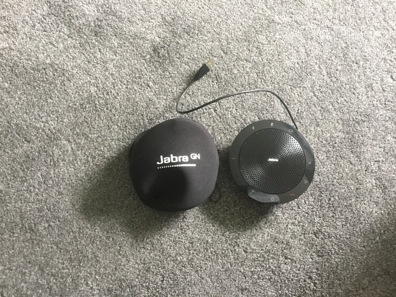 A Jabra speaker