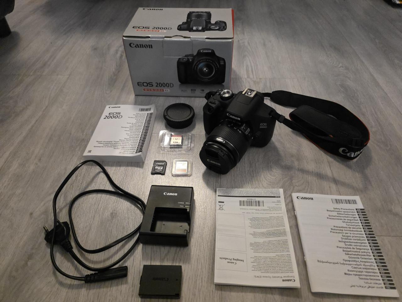 Canon Digitale fotocamera EOS 2000D