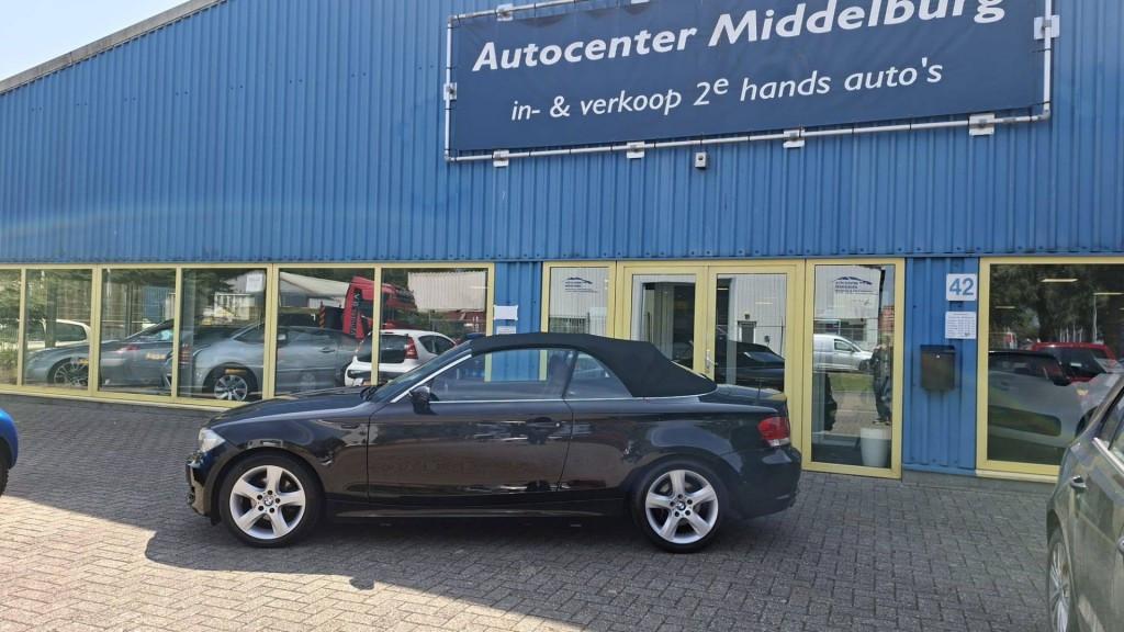 BMW 1 SERIE 118i Executive Cabrio bj:2008 airco-leer lm-velgen apk 2027
