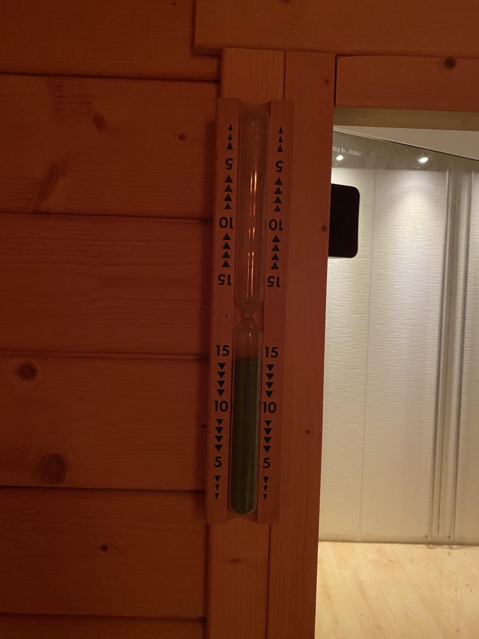 Finse saunacabine 2.00 X 1.50 m