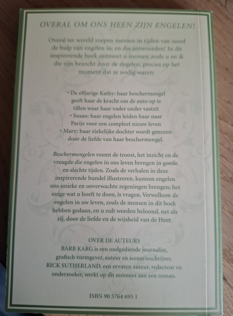 Beschermengelen, door B. Karg en R. Sutherland