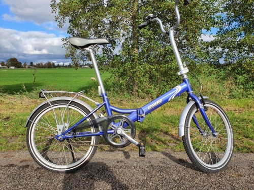 Nieuwe vouwfiets