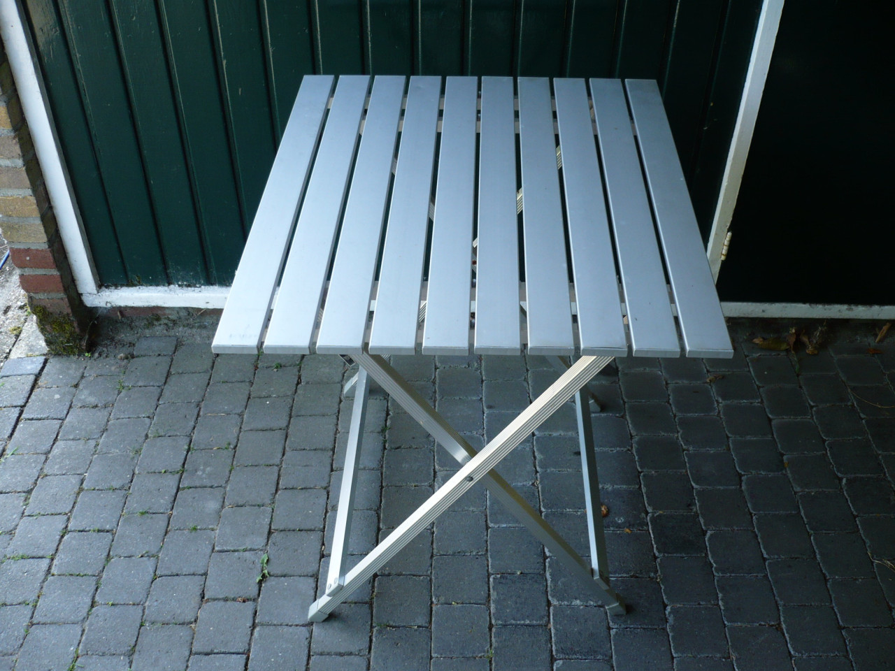 Aluminium opvouwbaar tafeltje